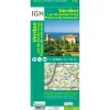Carte IGN Verdon - Lac de Sainte-Croix - Plateau de Valensole