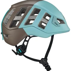 Caschi di arrampicata Petzl Meteor Smoked Blue Brown