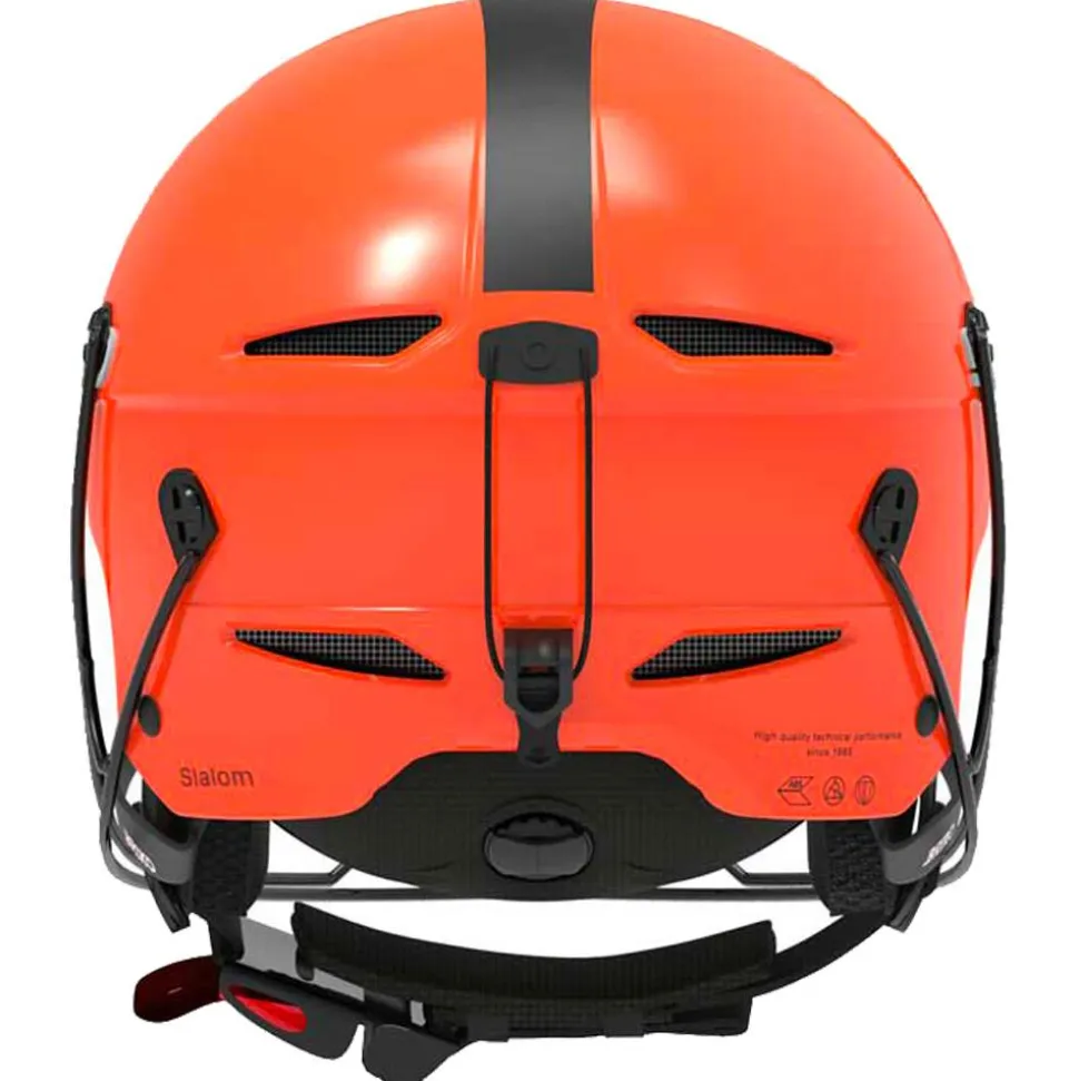 Casco Briko Slalom Epp Shiny Orange Fluo Black