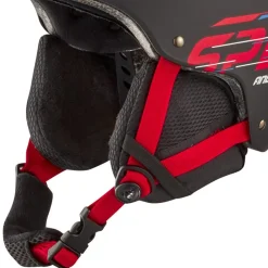 Casco Cairn Andromed J Black Red Speed