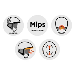 Casco Cairn Rise Mips Mat Bronze
