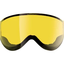 Casco con visiera AZR Orion Visor Kaki Noir Mat Gris Miroir + Yellow Visor