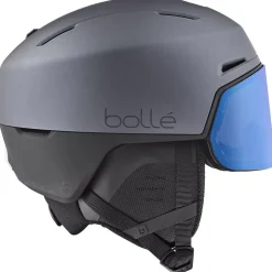 Casco con visiera Bollé X-Fusion Mips Titanium Black Matte Photochromic Blue
