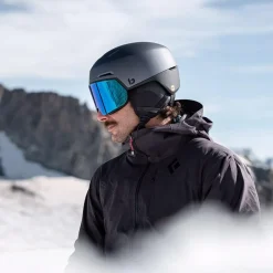 Casco con visiera Bollé X-Fusion Mips Titanium Black Matte Photochromic Blue