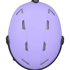 Casco con visiera Cairn Android Visor Junior Mat Lilac
