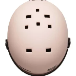 Casco con visiera Cairn Eclipse Rescue Mat Powder Pink