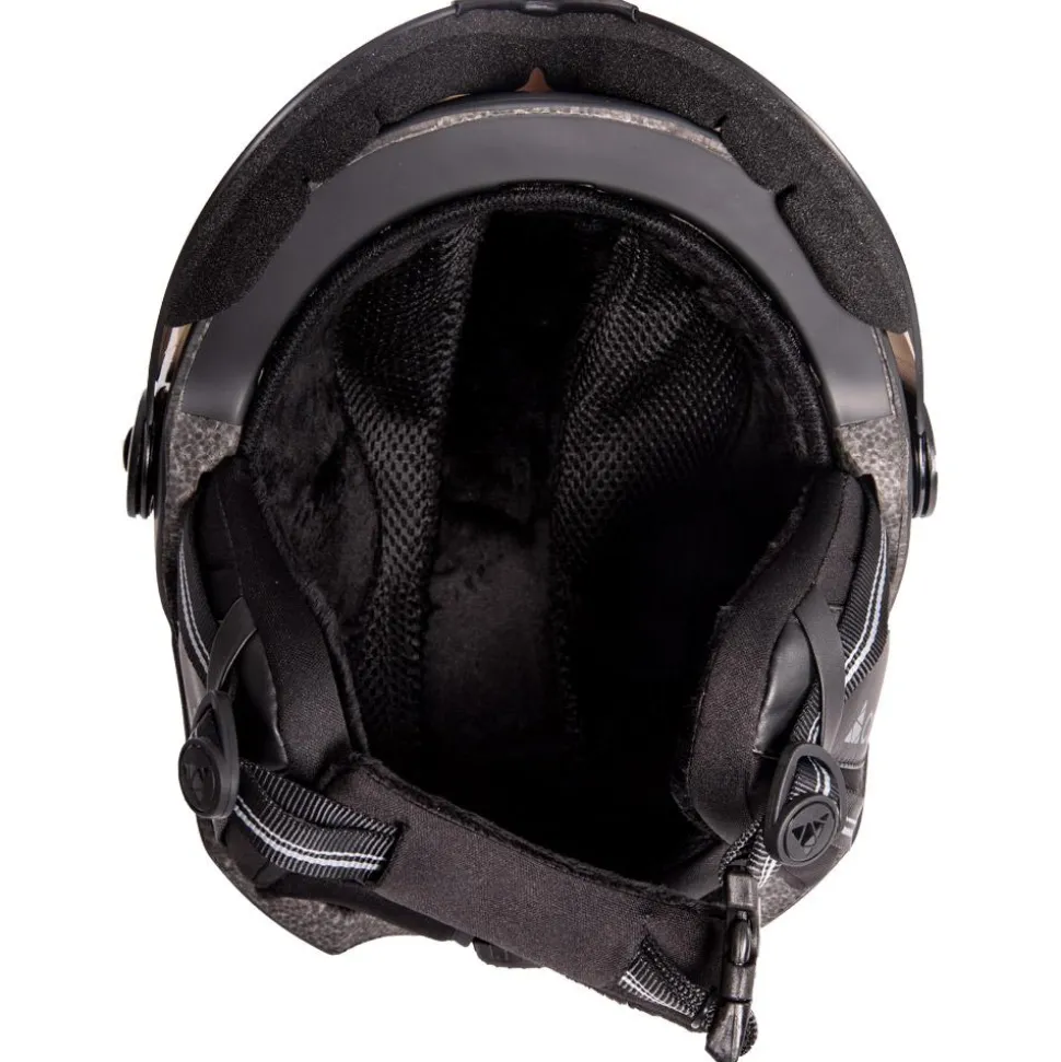 Casco con visiera Cairn Electron Visor Noir Mat