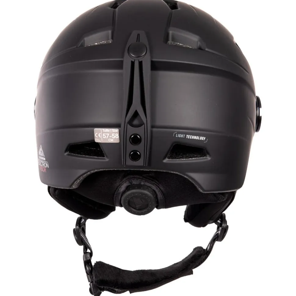 Casco con visiera Cairn Electron Visor Noir Mat