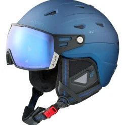 Casco con visiera Cairn Maverick Visor Evolight Nxt Matte Metallic Blue