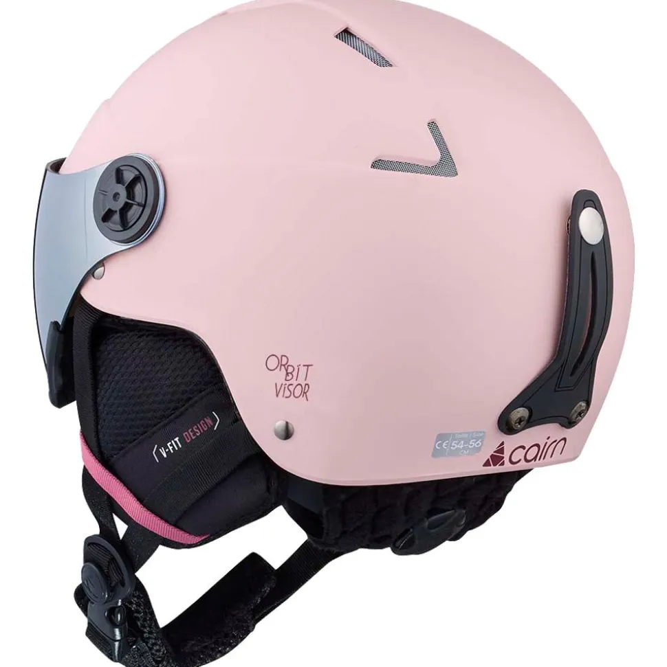 Casco con visiera Cairn Orbit Visor Powder Pink