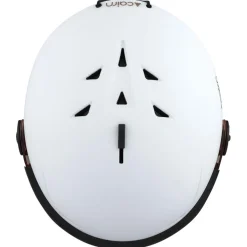 Casco con visiera Cairn Rise Visor Pure Mat White Photo