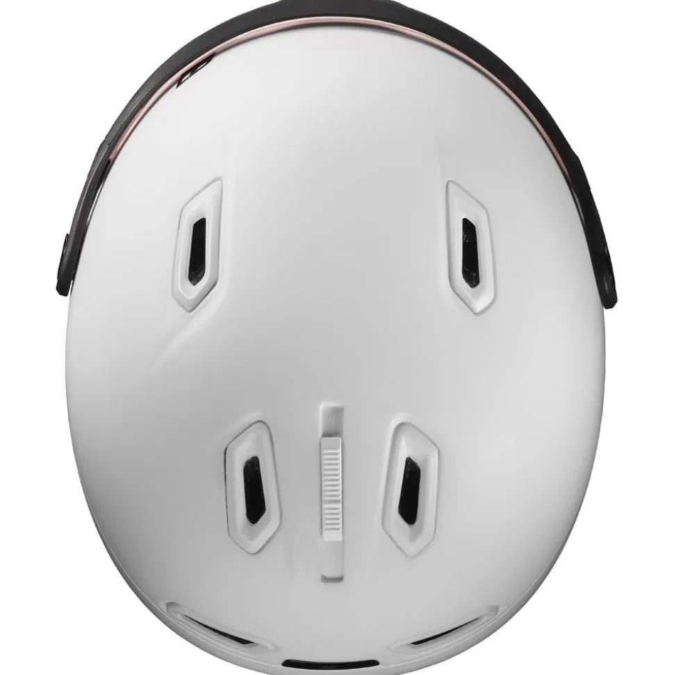 Casco con visiera Julbo Globe Blanc Reactiv 1-3 High Contrast