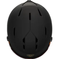 Casco con visiera Rossignol Fit Visor Impacts Women Black Orange Silver Mirror
