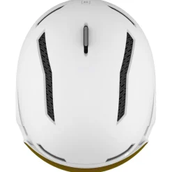 Casco con visiera Salomon Driver Prime Sigma Photo Mips White Poppy Red
