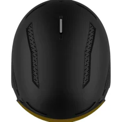 Casco con visiera Salomon Driver Prime Sigma Plus Black Poppy Red + Ice Blue