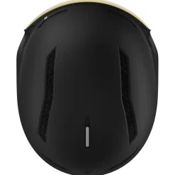 Casco con visiera Salomon Driver Prime Sigma Plus Black Light Black Gold + Silver PInk