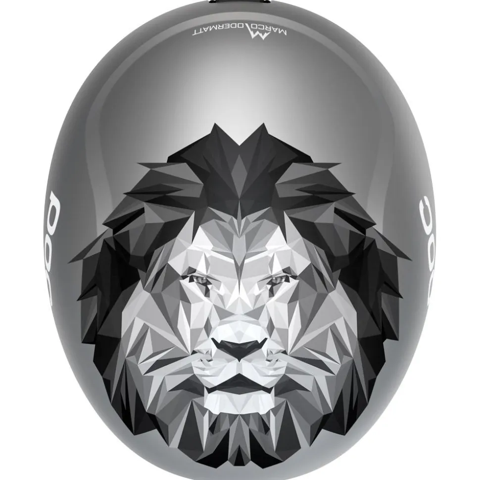 Casco Poc Skull Dura Jr Marco Odermatt Ed. Argentite Silver
