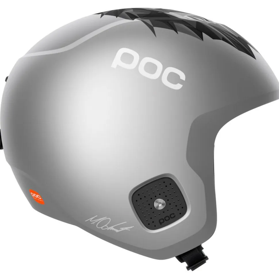 Casco Poc Skull Dura Jr Marco Odermatt Ed. Argentite Silver