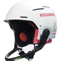 Casco Rossignol Hero Slalom Impacts + Chinguard White