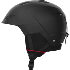 Casco Salomon Pioneer Lt Round Fit Black