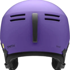 Casco Smith Scout Jr Mips Matte Neon Purple