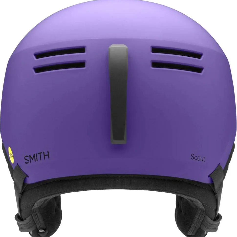 Casco Smith Scout Jr Mips Matte Neon Purple