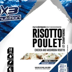 Cibo liofilizzato MX3 Nutrition Risotto Poulet Champignons 210 g.