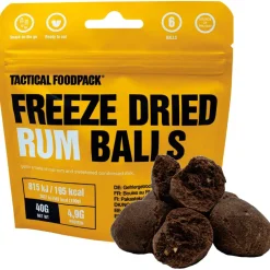 Cibo liofilizzato Tactical Foodpack Boules au rhum lyophilisées 40g