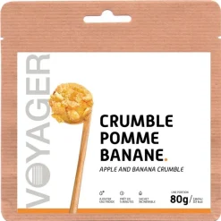 Cibo liofilizzato Voyager Crumble Pomme-Banane 80 g.