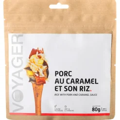 Cibo liofilizzato Voyager Porc Au Caramel & Son Riz 80 g.