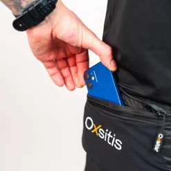 Cintura da corsa Oxsitis Gravity Runbelt Noir Orange