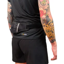 Cintura da corsa Oxsitis Gravity Runbelt Noir Orange