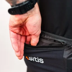 Cintura da corsa Oxsitis Gravity Runbelt Noir Orange