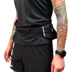 Cintura da corsa Oxsitis Gravity Runbelt Noir Orange