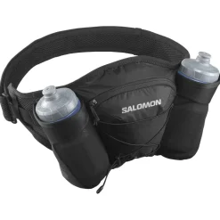 Cintura da corsa Salomon Cross Belt 2 Bottles Black