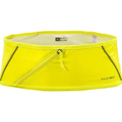 Cintura da corsa Salomon Pulse Belt Sulphur Spring Glacier Grey
