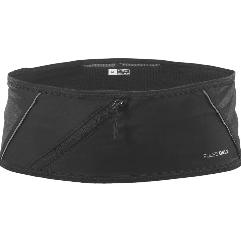 Cintura da corsa Salomon Pulse Belt Black