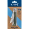 Coltelli Opinel N°08 Baroudeur Blister Kaki