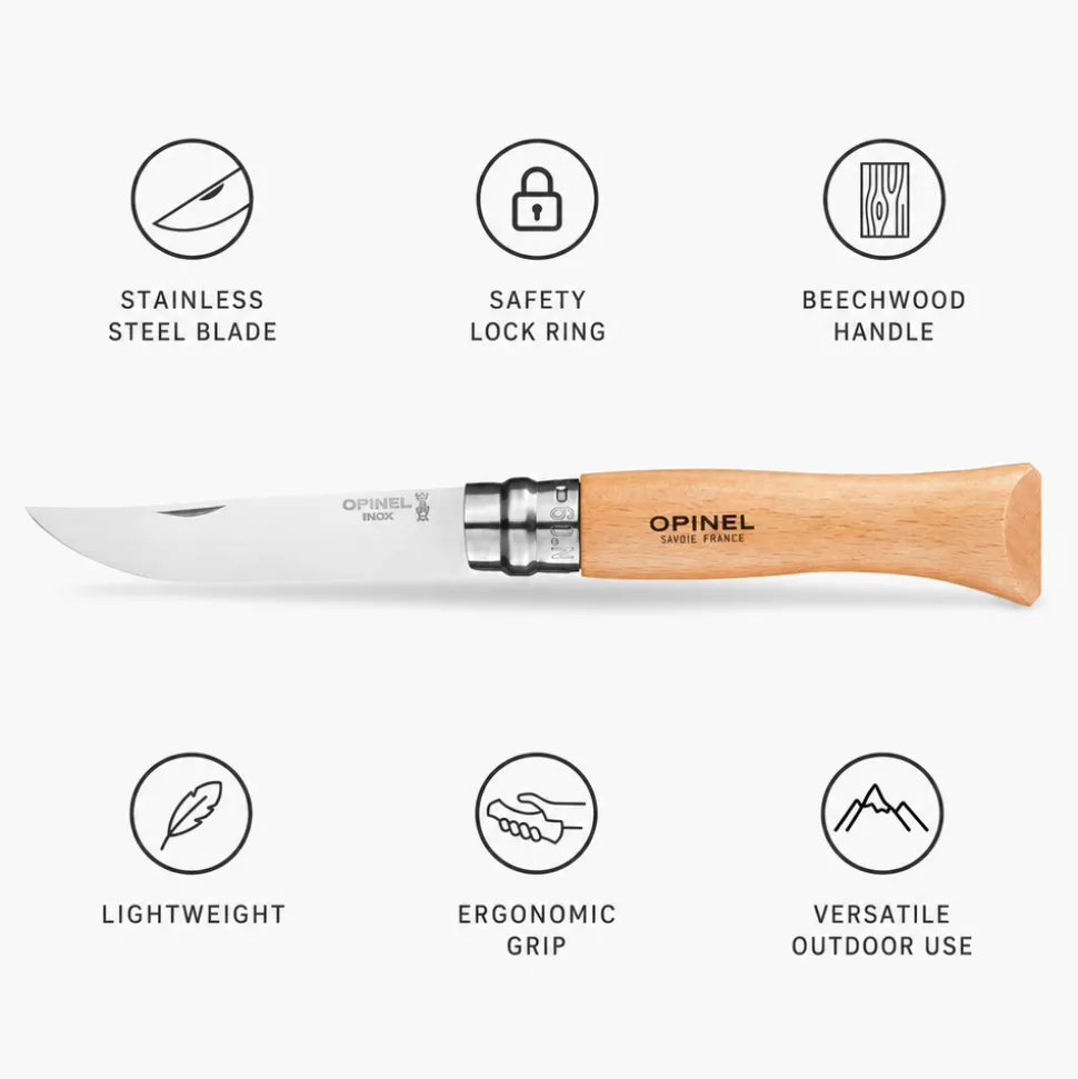 Coltelli Opinel N°9 VRI Brown