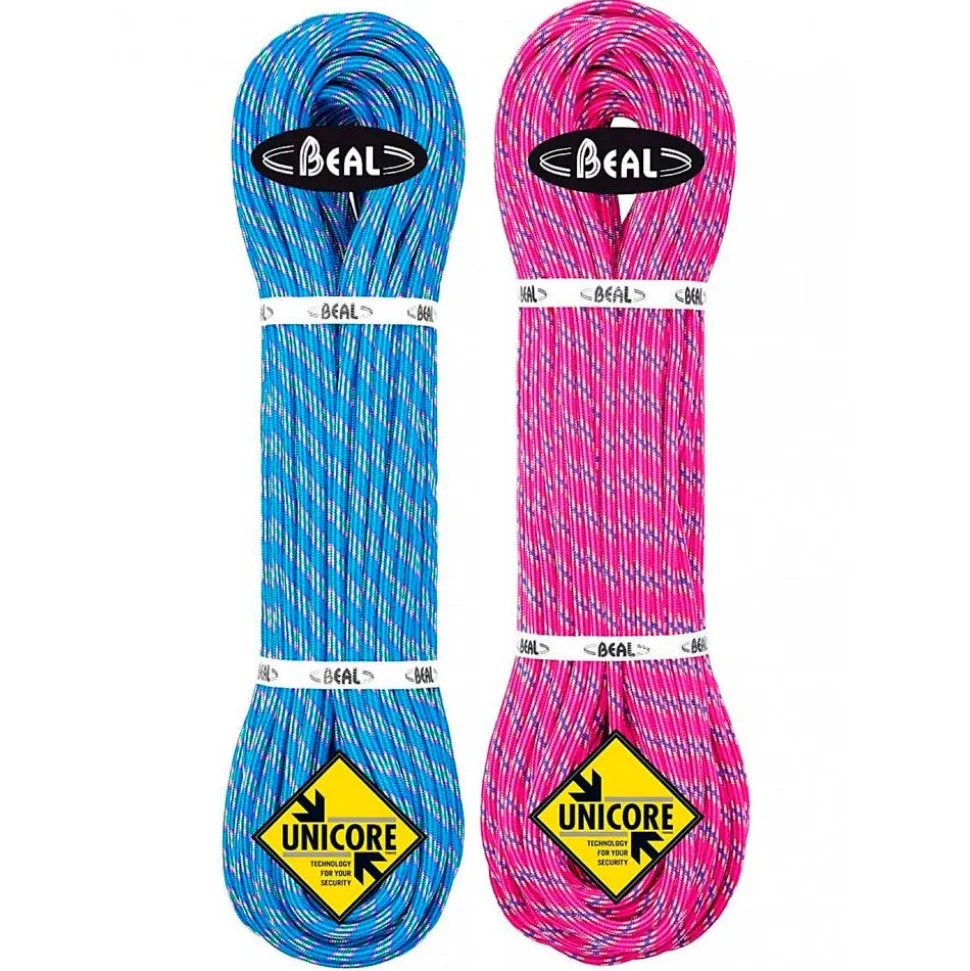 Corde Beal Ice Line 8.1mm Dry Cover (pack of 2) Fuschia/Blue