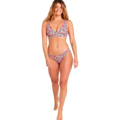 Costume da bagno Rip Curl Las Flores Revo Halter Bikini Top Multico