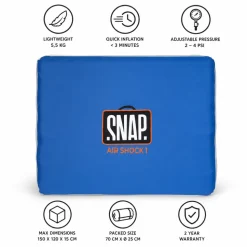 Crash pad Snap Air Shock 1 + Pompe Deep Water 2