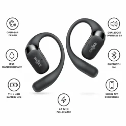 Cuffie Shokz OpenFit 2 Noir