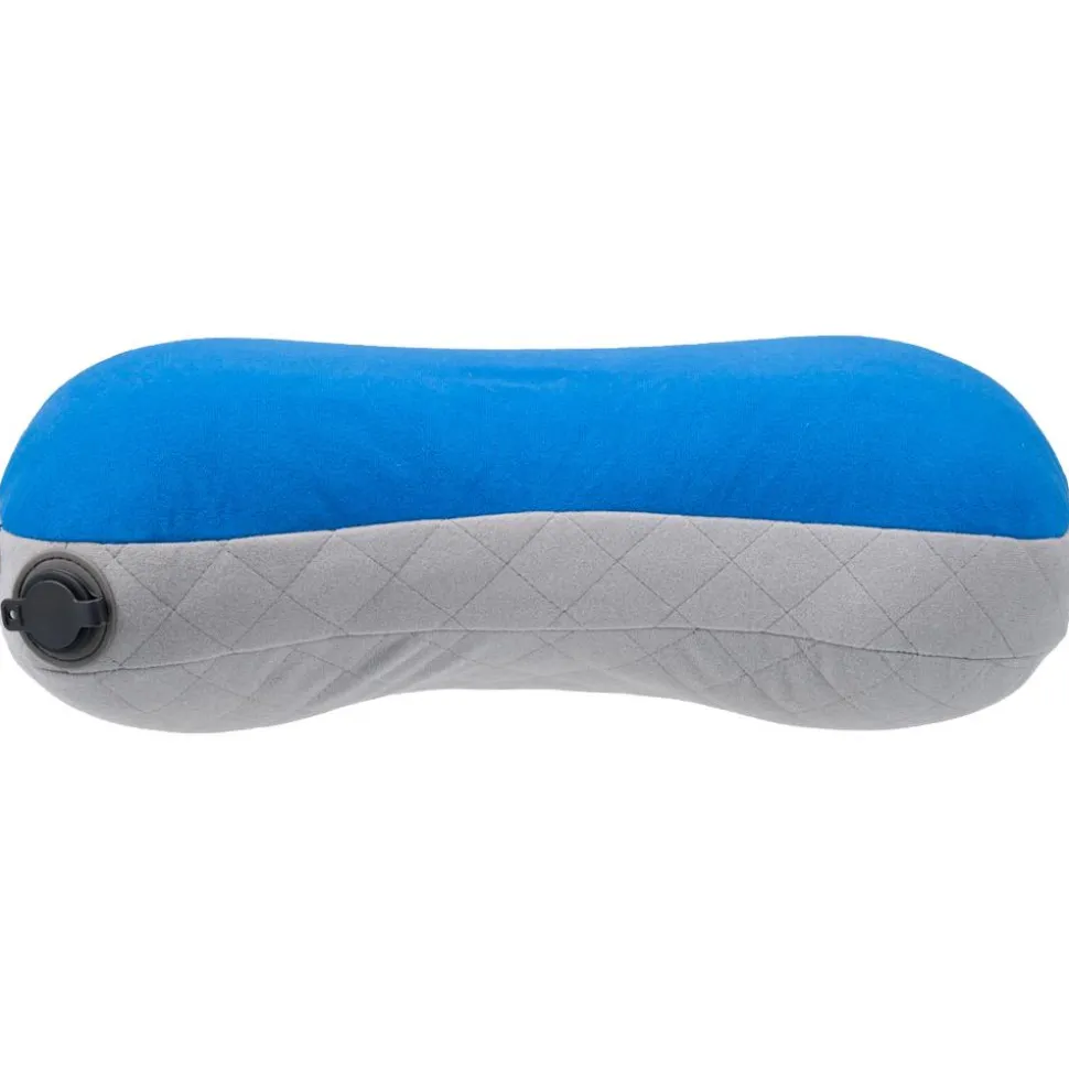 Cuscini Cocoon Air Core Down Travel Pillow True Blue Grey