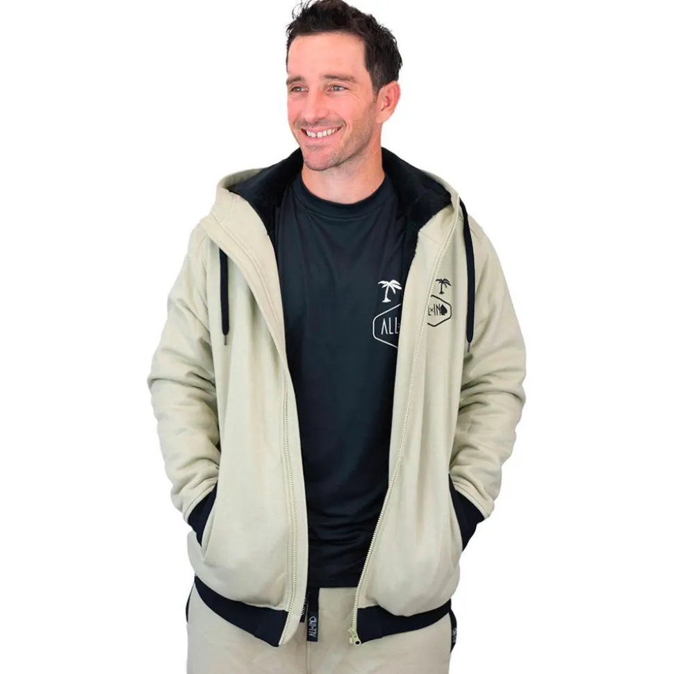 Felpa All-In Hoodie Plush Beige
