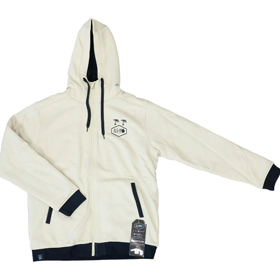 Felpa All-In Hoodie Plush Beige