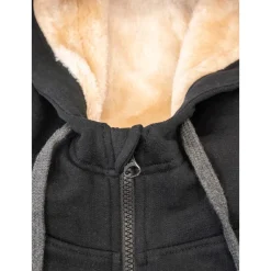 Felpa All-In Hoodie Plush Black