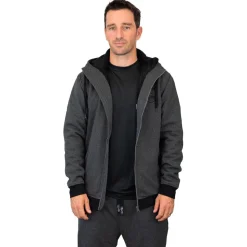 Felpa All-In Hoodie Plush Charcoal