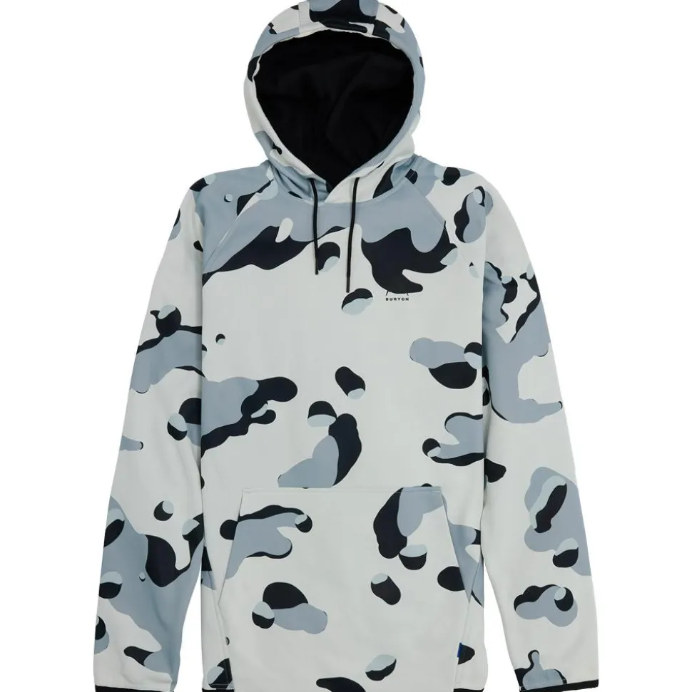Felpa Burton Crown Weatherproof Fleece Stout White Cookie Camo