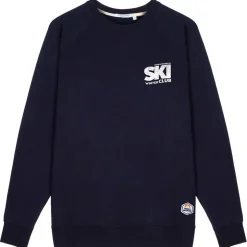 Felpa French Disorder Clyde Ski Winter Club Print Navy